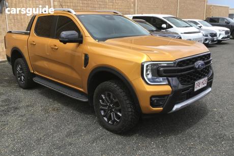 Yellow 2023 Ford Ranger Double Cab Pick Up Wildtrak 2.0 (4X4)