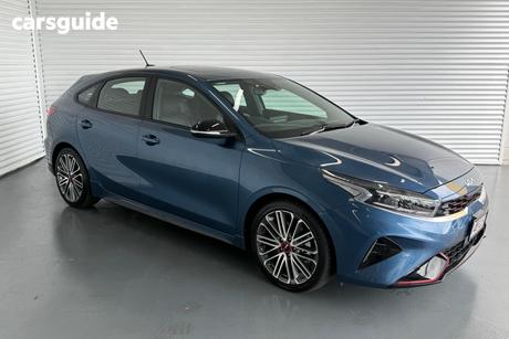 Blue 2024 Kia Cerato Hatchback Gt