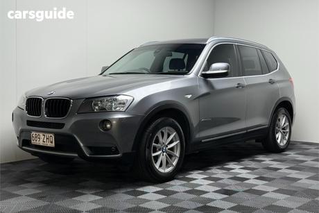 Grey 2011 BMW X3 Wagon Xdrive 20D