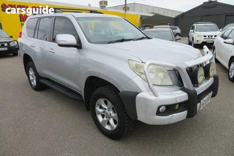Silver 2011 Toyota Landcruiser Prado Wagon Gxl (4X4)
