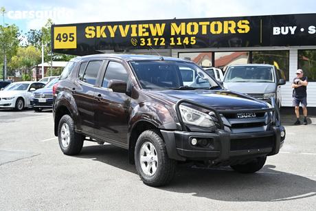 Brown 2018 Isuzu MU-X Wagon Ls-M (4X4)