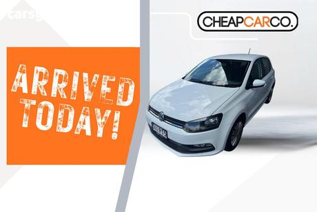 White 2016 Volkswagen Polo Hatchback 66 Tsi Trendline