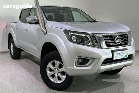 Silver 2019 Nissan Navara Dual Cab Pick-up St (4X4)