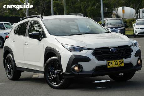 White 2024 Subaru Crosstrek Wagon Awd 2.0L