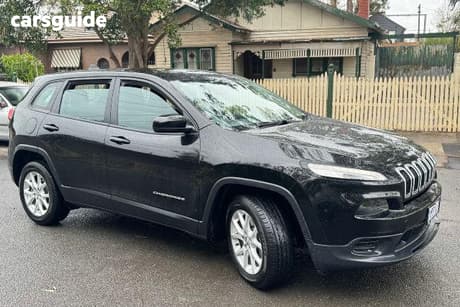 Black 2018 Jeep Cherokee Wagon Sport (4X2)