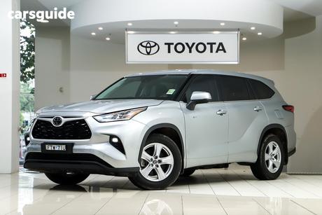 Silver 2025 Toyota Kluger Wagon Gx Hybrid Awd