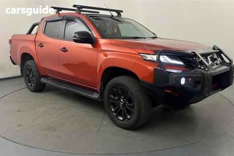 Orange 2020 Mitsubishi Triton Double Cab Pick Up Gsr (4X4)