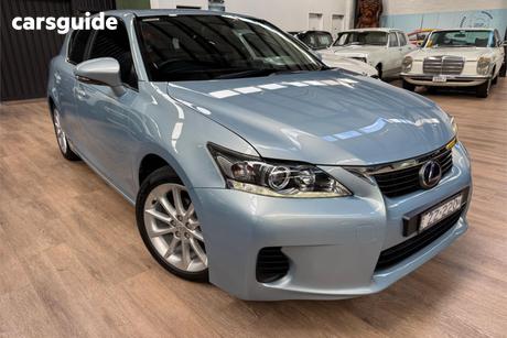 Blue 2011 Lexus CT200H Hatchback Luxury