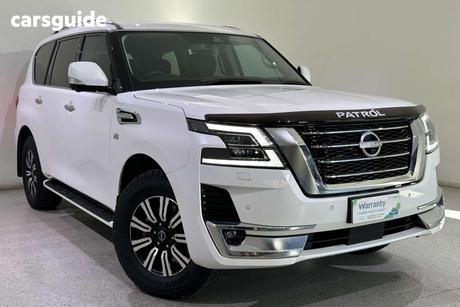 White 2023 Nissan Patrol Wagon Ti-L (4X4)