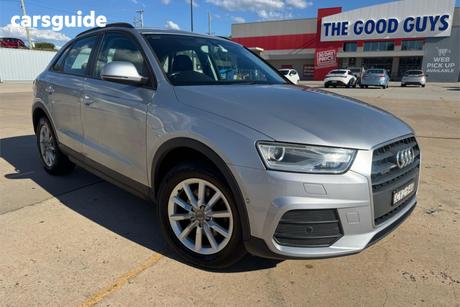 Silver 2015 Audi Q3 Wagon 2.0 Tdi Quattro (110Kw)