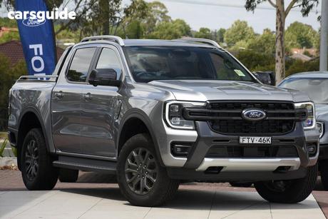Silver 2025 Ford Ranger Double Cab Pick Up Wildtrak 2.0 (4X4)