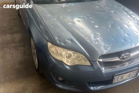 Blue 2006 Subaru Liberty Wagon 2.0R