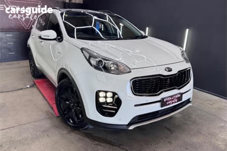 White 2016 Kia Sportage Wagon Platinum (Awd) (Grey Pack)