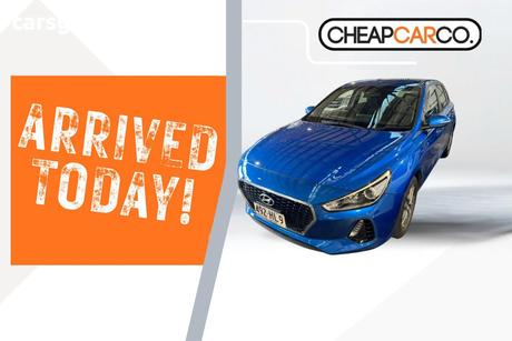 Blue 2017 Hyundai I30 Hatchback Active