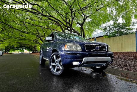 Blue 2012 Volvo XC90 Wagon D5 R-Design