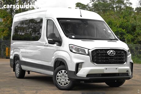 White 2025 LDV Deliver 9 Mini-bus Lwb Mid Roof 12 Seat