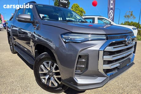 Grey 2025 LDV T60 Double Cab Utility Max Pro (4X4)