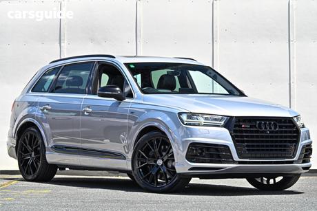 Silver 2017 Audi SQ7 Wagon 4.0 Tdi V8 Quattro