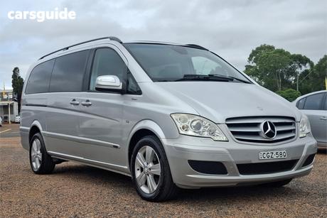Silver 2012 Mercedes-Benz Viano Wagon 3.0 Cdi Be