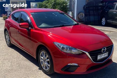Red 2014 Mazda 3 Hatchback Touring