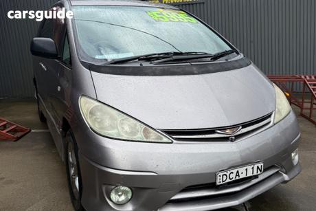 Grey 2004 Toyota Estima Wagon Aeras