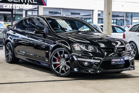 Black 2012 HSV Clubsport Sedan R8 R