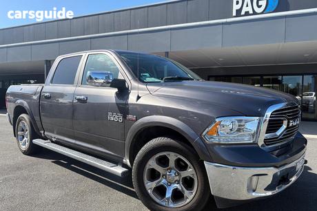 Grey 2020 RAM 1500 Crew Cab Utility Laramie (4X4)