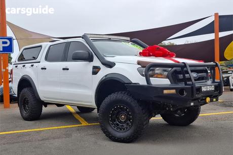 White 2017 Ford Ranger Crew Cab Utility Xl 3.2 (4X4)