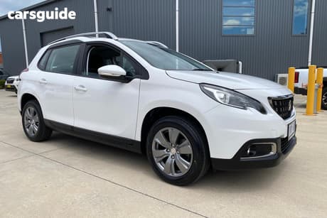 White 2018 Peugeot 2008 Wagon Active
