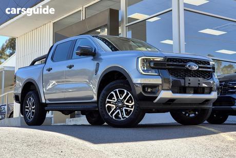 Silver 2025 Ford Ranger Double Cab Pick Up Sport 2.0 (4X4)