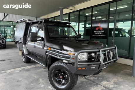 Grey 2020 Toyota Landcruiser Double Cab Chassis Gxl (4X4)