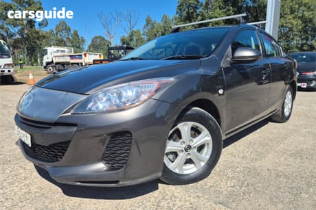 Grey 2012 Mazda 3 Sedan Neo