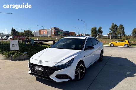 White 2023 Hyundai I30 Hatchback N Line