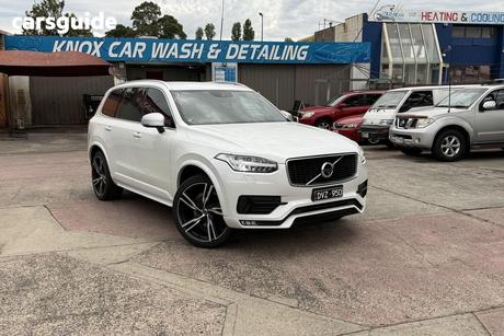 White 2017 Volvo XC90 Wagon D5 R-Design