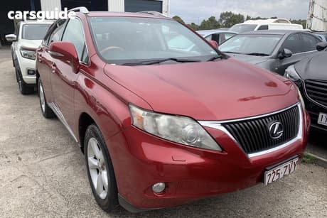 Red 2011 Lexus RX350 Wagon Sports