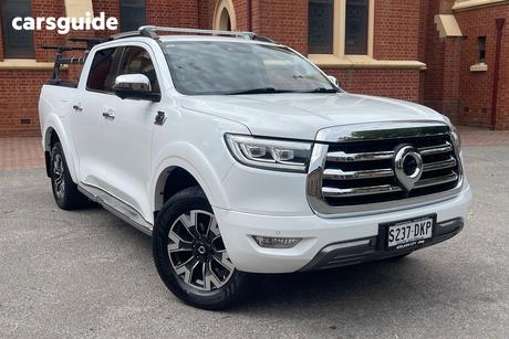 White 2020 GWM UTE Dual Cab Utility Cannon-X (4X4)