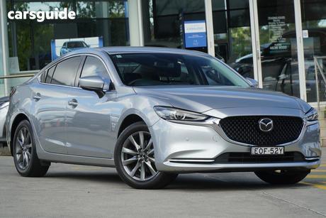 Silver 2021 Mazda 6 Sedan Touring