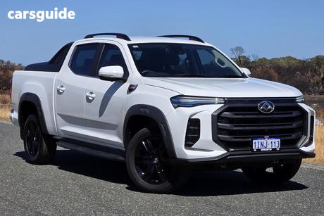 White 2024 LDV T60 Double Cab Utility Mega Tub (4X4)