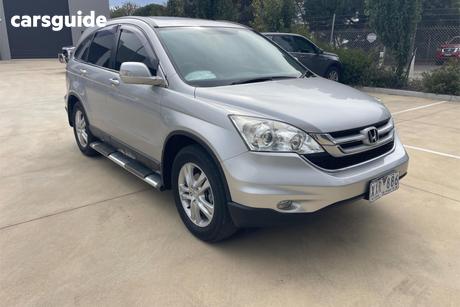 Silver 2010 Honda CR-V Wagon (4X4) Luxury