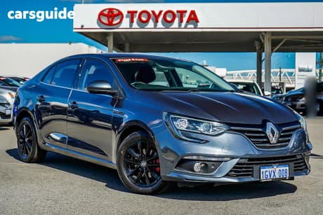 Grey 2017 Renault Megane Sedan Zen