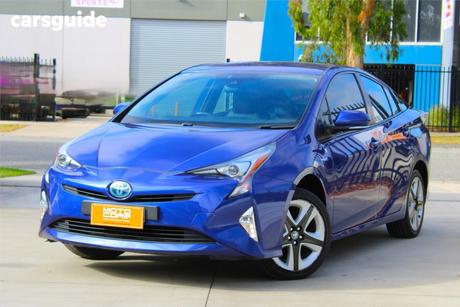 Blue 2016 Toyota Prius Hatchback I-Tech Hybrid
