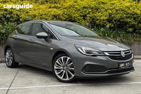 Grey 2017 Holden Astra Hatchback Rs-V