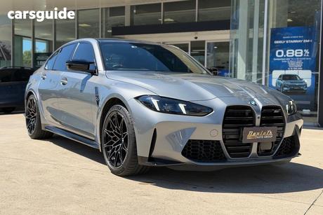 Grey 2025 BMW M3 Sedan Competition M Xdrive