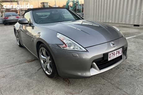 Grey 2010 Nissan 370Z Convertible