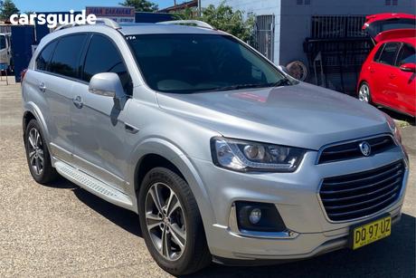 Silver 2018 Holden Captiva Wagon 7 Ltz (Awd) (5Yr)