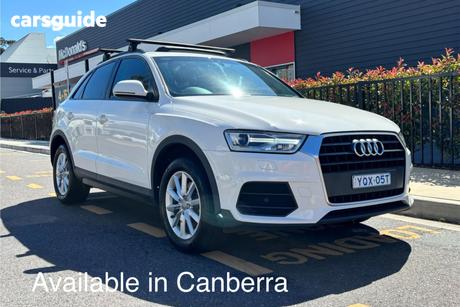 White 2016 Audi Q3 Wagon 1.4 Tfsi (110Kw)