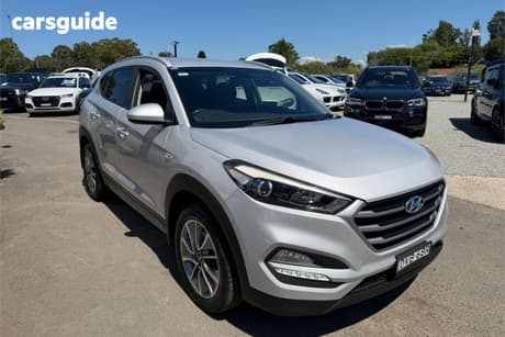 Silver 2018 Hyundai Tucson Wagon Active X (Fwd)