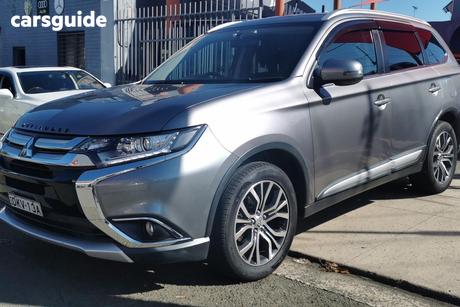 Grey 2016 Mitsubishi Outlander Wagon Ls (4X2)