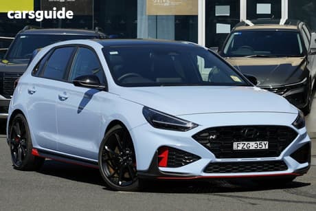 Blue 2025 Hyundai I30 Hatchback N Premium With Sunroof