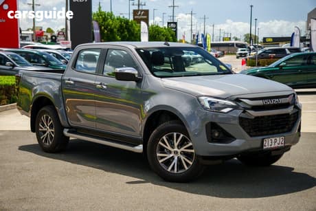Grey 2025 Isuzu D-MAX Crew Cab Utility Ls-U (4X4)